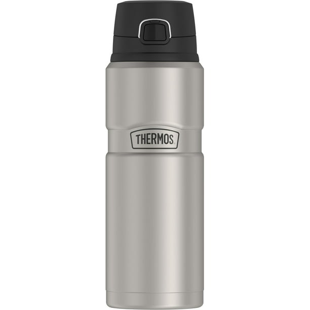 Thermos 18-Ounce Stainless-Steel Hydration Bottle Charcoal 
